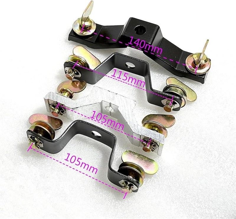 Warm Yellow Stage Lighting Truss Clamp Hook Fast Connector For Moving Head Light Bracket - Image 3